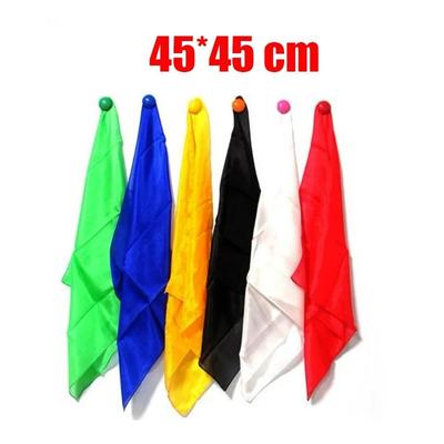 Магический реквизит Магический шелк 45*45 см Шарфы для фокусника Магические аксессуары Шарф Магические трюки Фокусник