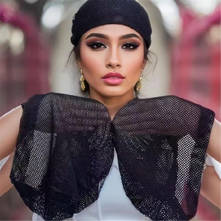 Эластичный Бандаж Дышащие Сетки Парики Шляпа Кожезаменитель Растягивающееся Плетение Шляпа для Любого Случая