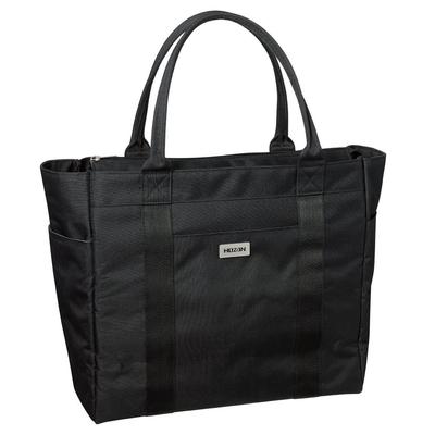 HOZAN Tote Business Large Free Classic с внутренним карманом, сумка, вместимость, стоячая, черная, B-722
