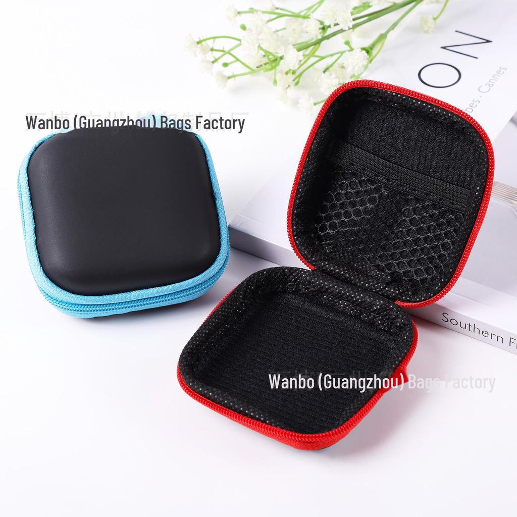 Сумка для хранения наушников и электронных устройств Eva с застежкой-молнией