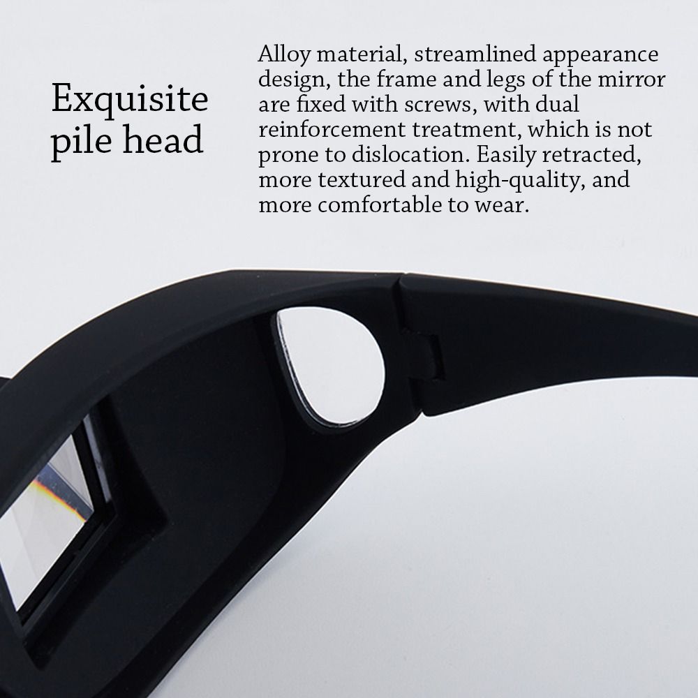 Детская газета Креативные Забавные Горизонтальный тип Очки для ленивых Рефракционные очки Очки для чтения Вид лежа