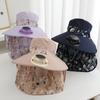 USB Charging Sun Cap Breathable Fisherman Hat Door Fan Solar Fan Cap  Cycling