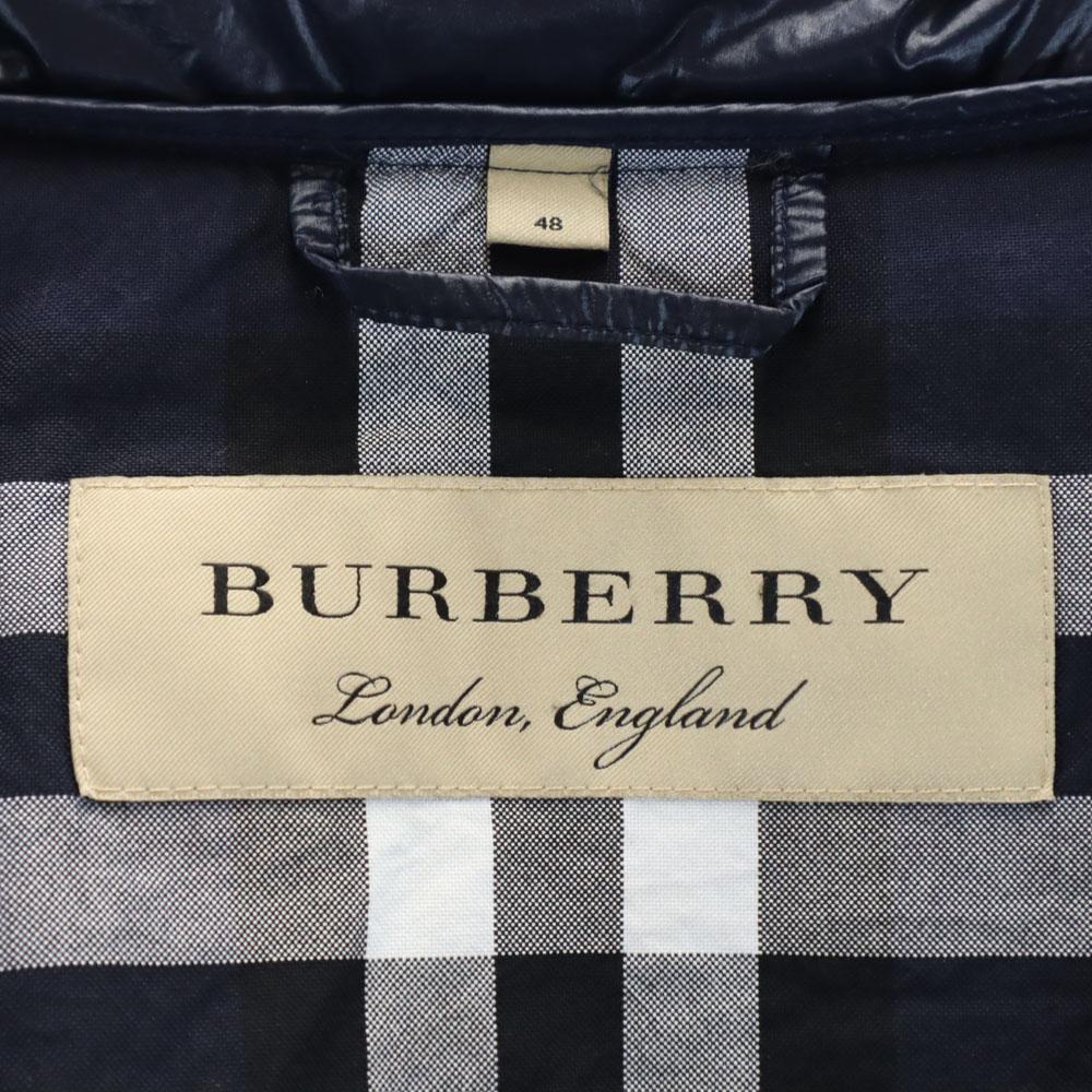 Burberry Бейсбольная куртка 48 Серия Black Компактное хранение возможно Мужская Б/у