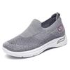 Женские легкие носочные туфли на мягкой подошве Flyknit - Большой размер, плоский каблук, Весенняя коллекция
