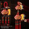 Bell Pendant Festive Ornaments Wooden Bead Lanyard Year Of The Horse  Living Room
