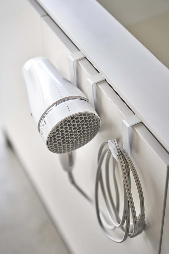 Yamazaki Dryer W8 X D11 X Tower Design for Easy 5385 Hanger, White, Approx. H11cm, Storage,