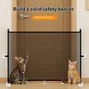 Foldable Dog Fence Pet Isolation Net Safety Fence Pet Magic Gate Baby Safety Door