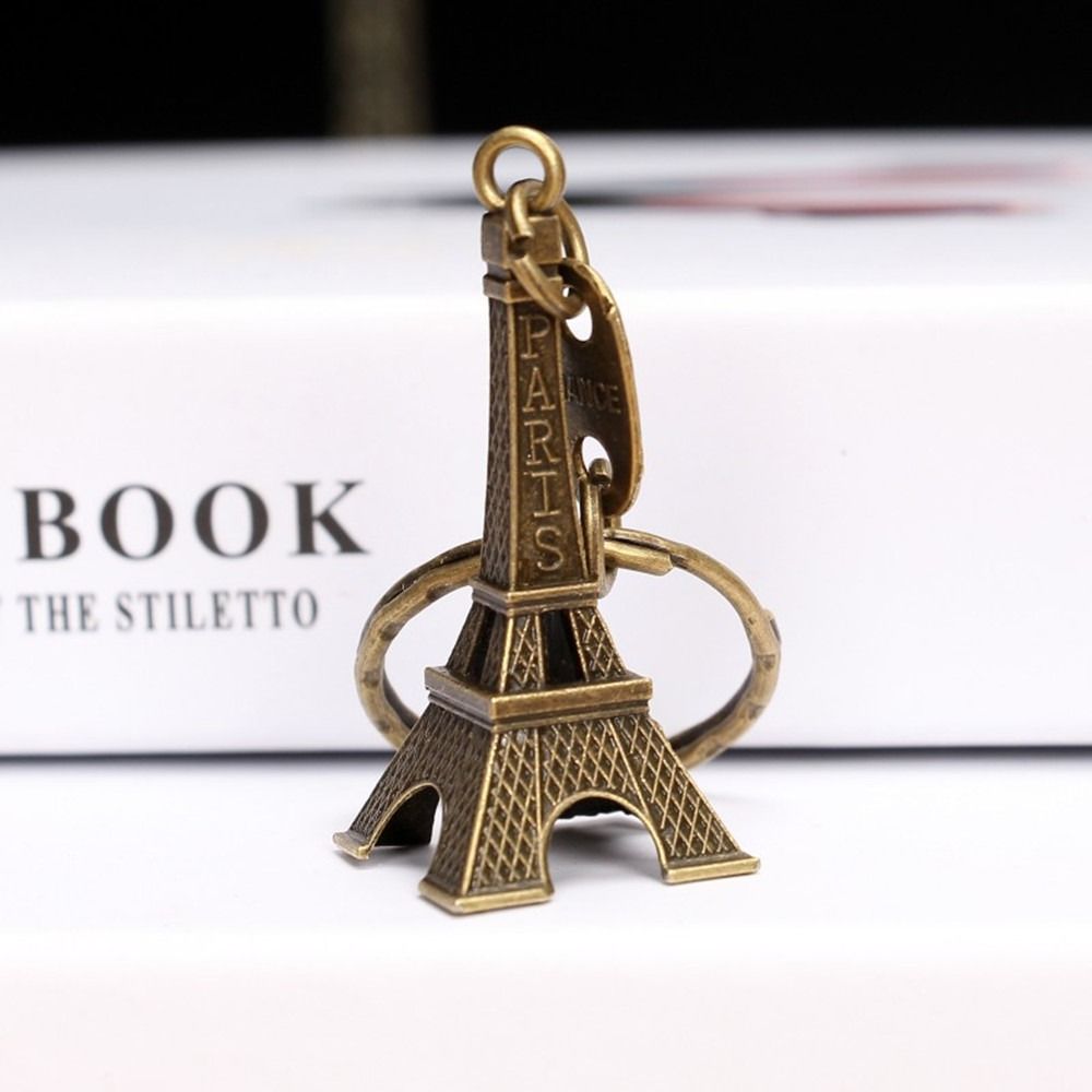 Christmas Gift Metal Eiffel Tower Model Paris Tower Keyring Tower Ornament Eiffel Tower Keychain