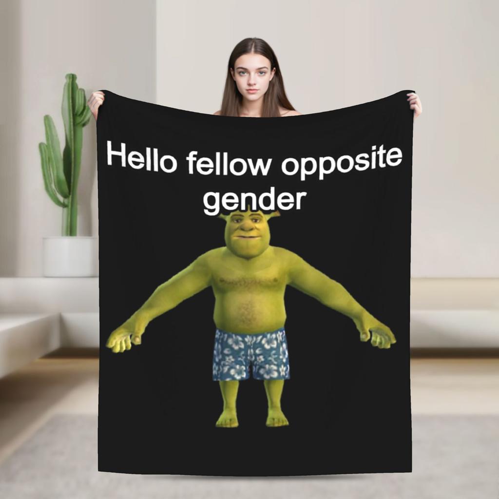 Father Farquaad Shreks Blankets Coral Fleece Plush Autumn Multifunction Soft Throw Blanket for Home Couch Plush Thin Quilt