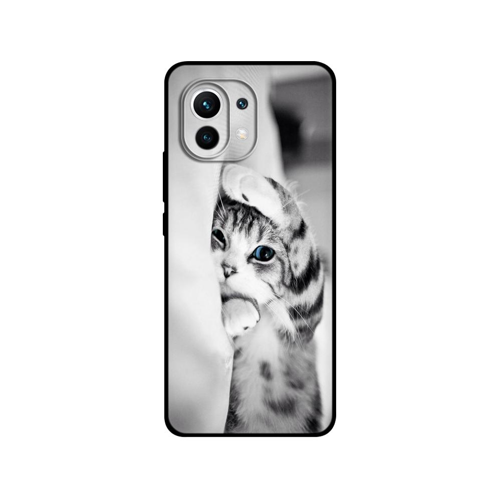 Для Xiaomi Ми 11 | Ми 11 Лайт 5G NE 4G | Задняя крышка корпуса Mi 11i для Xiaomi Mi 11 Ultra, силиконовый чехол, черный чехол из ТПУ