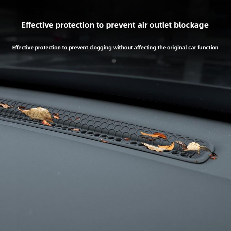 For Li Auto L6 L8 L9 Instrument Panel Air Outlet Protective Cover Air Conditioner Dust Screen Car Decorative Accessories
