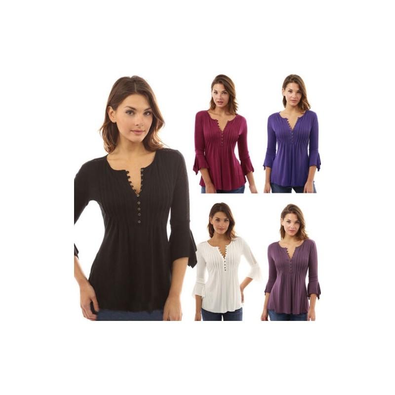 Модная женская приталенная блузка с длинным рукавом, рубашка, повседневная хлопковая футболка для создания непринужденного стиля