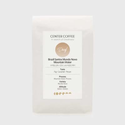 Бразильский кофе в зернах без кофеина 210г