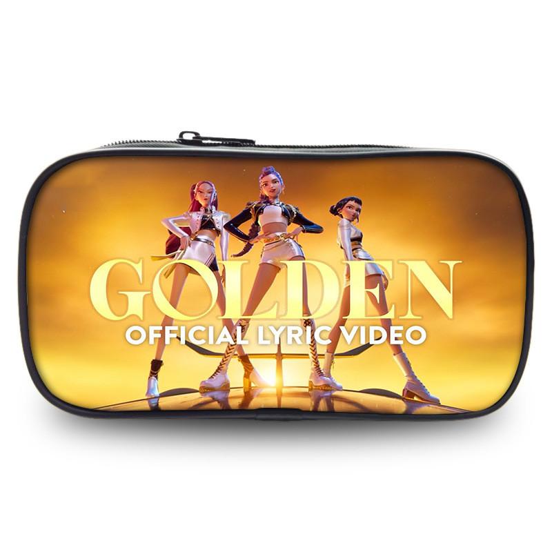 Пенал Kpop Demon Hunter Girls из Оксфордской Ткани для Студентов и Коллекционеров