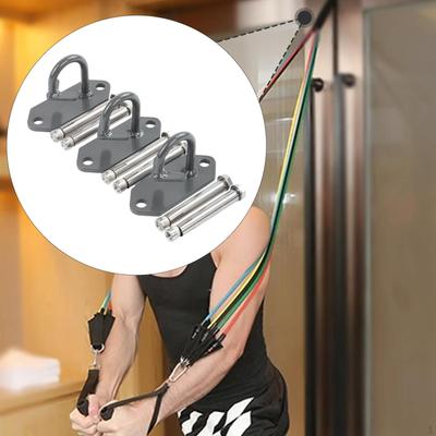 3x Настенные крепления для эластичных лент, Сверхпрочные, Компактные, для эластичных ремней