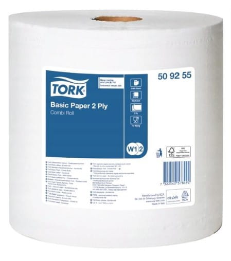 Tork 509255 Paper Towels 2-Ply White Cellulose Price For 1 Roll