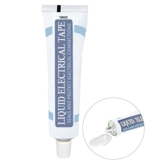 30 мл жидкая изоляционная лента, высокая термостойкость, огнестойкая, экологически чистая, практичная изоляционная жидкая лента для склеивания проводов