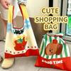 Waterproof Folding Storage Bag Eco-Friendly Handheld Bag Portable Vegetable Storage Bag  Storage