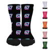 Cute And Playful Socks Mid-Calf Socks Long Socks Printed Socks