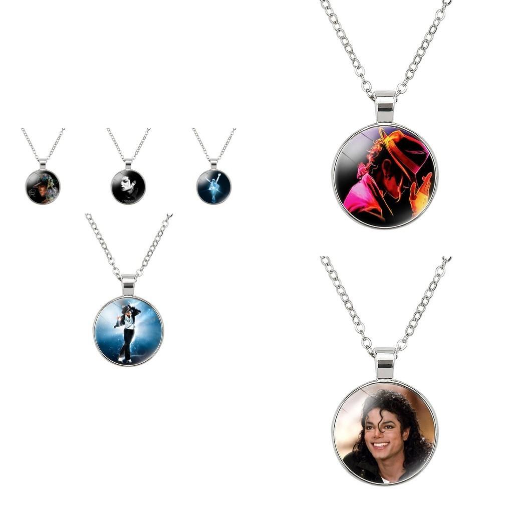 Элегантное ожерелье-подвеска Michael Jackson Time Gem с аллоемным шармом, длиной 51-80 см