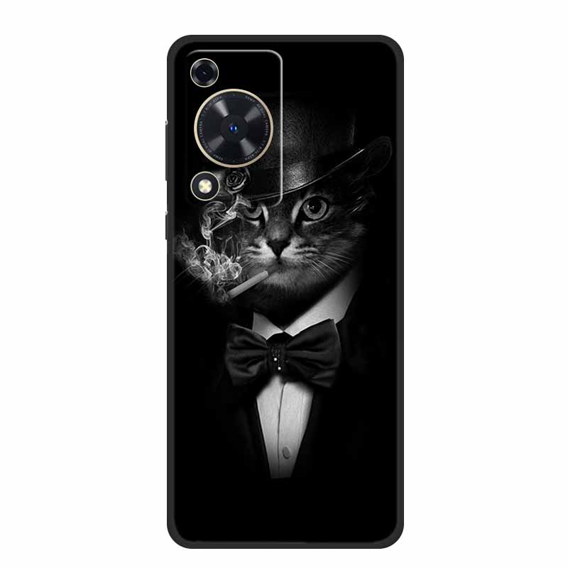 Чехол для телефона Huawei Nova Y72s Y 72 s Черный силиконовый мягкий задний чехол для Huawei Nova Y72 Y63 Чехол Y 63 Оболочка