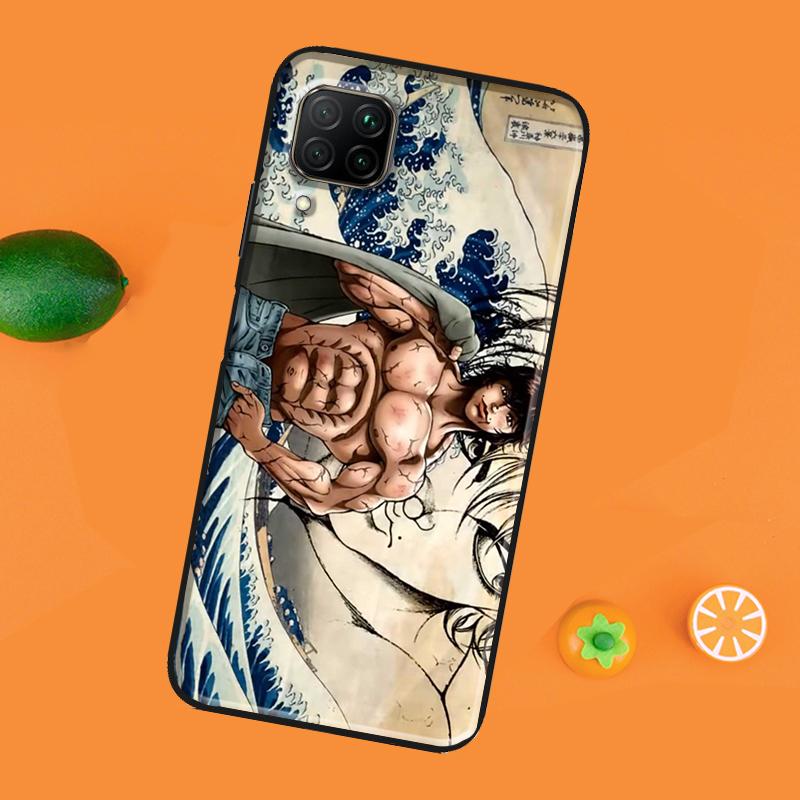 Baki the Grappler Japanese Anime Case For Huawei P30 Pro P20 P40 Mate 20 Lite P Smart 2021 2019 Nova 5T Honor 50 10i 9X 8X