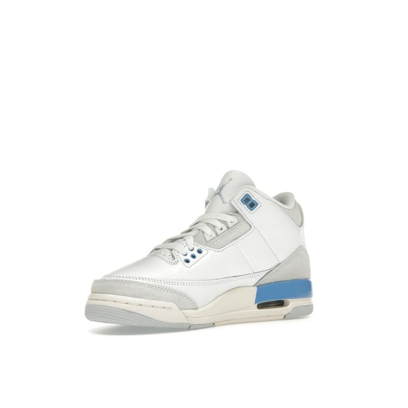 Air Jordan 3 Retro GS Lucky Shorts Kids Sneakers White Summit-White Hydrogen-Blue DM0967-101