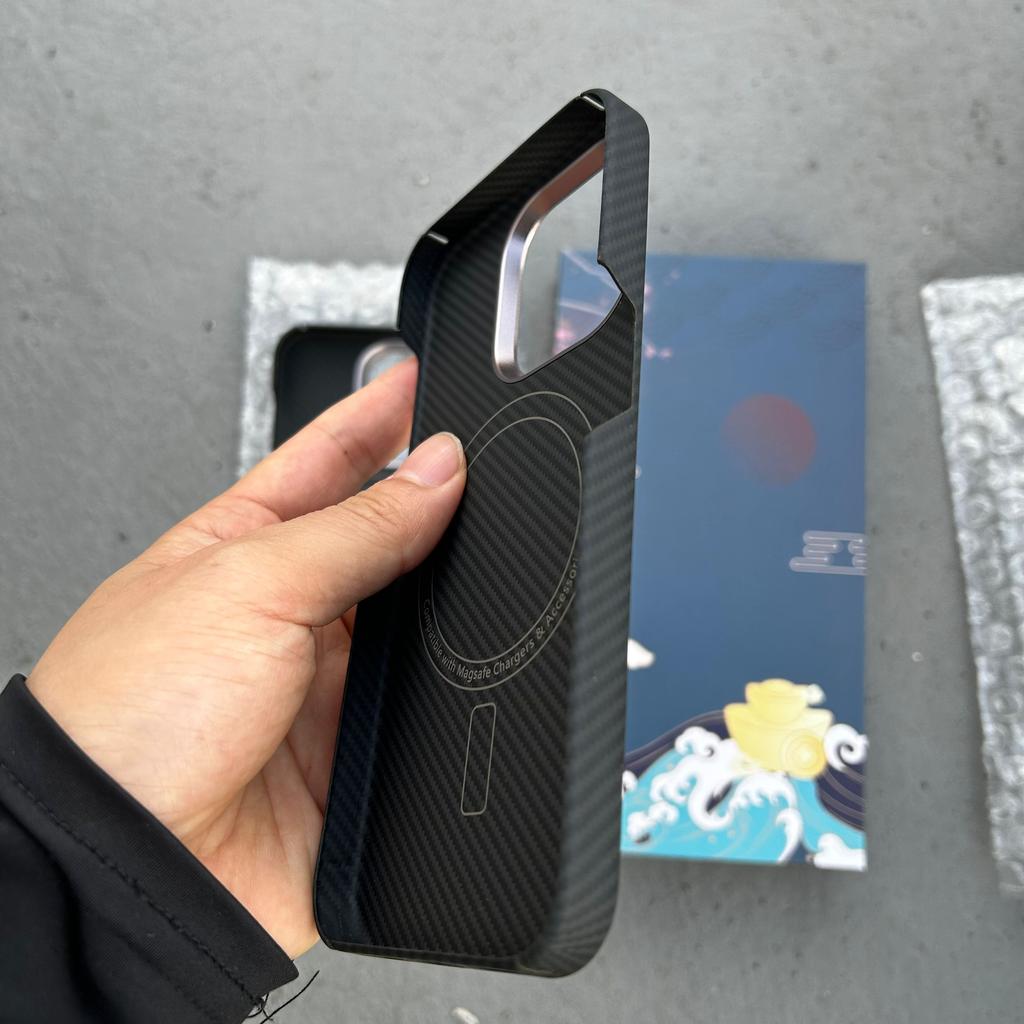 Углеродное волокно 600D для IPhone 16 15 14 Pro Max Защита объектива Арамидное волокно Чехол для телефона I14 I15 I16 С магнитным чехлом Magsafe
