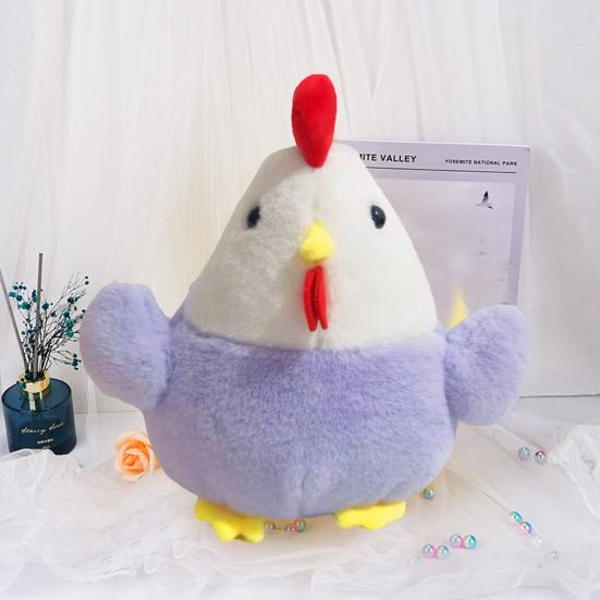 Ornament Fluffy Lovely 20cm Animal Doll Stuffed Girl Cartoon Toy Chicken Plush
