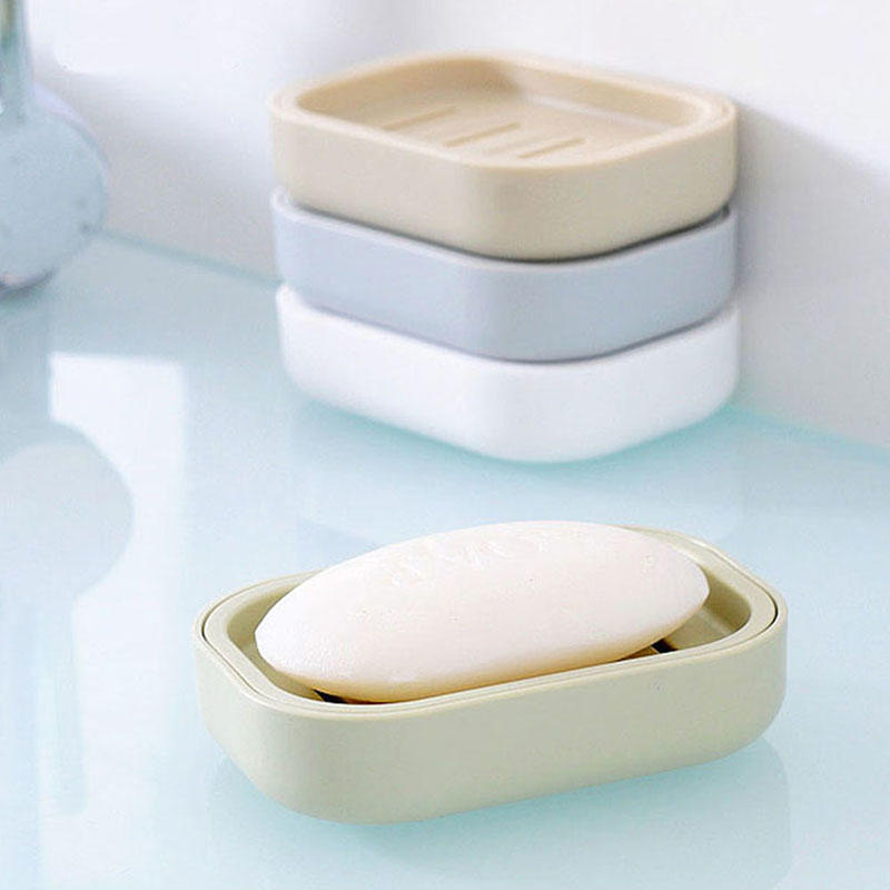 Soap Dispenser Dish Case Holder Container Box For Bathroom Travel Carry Case