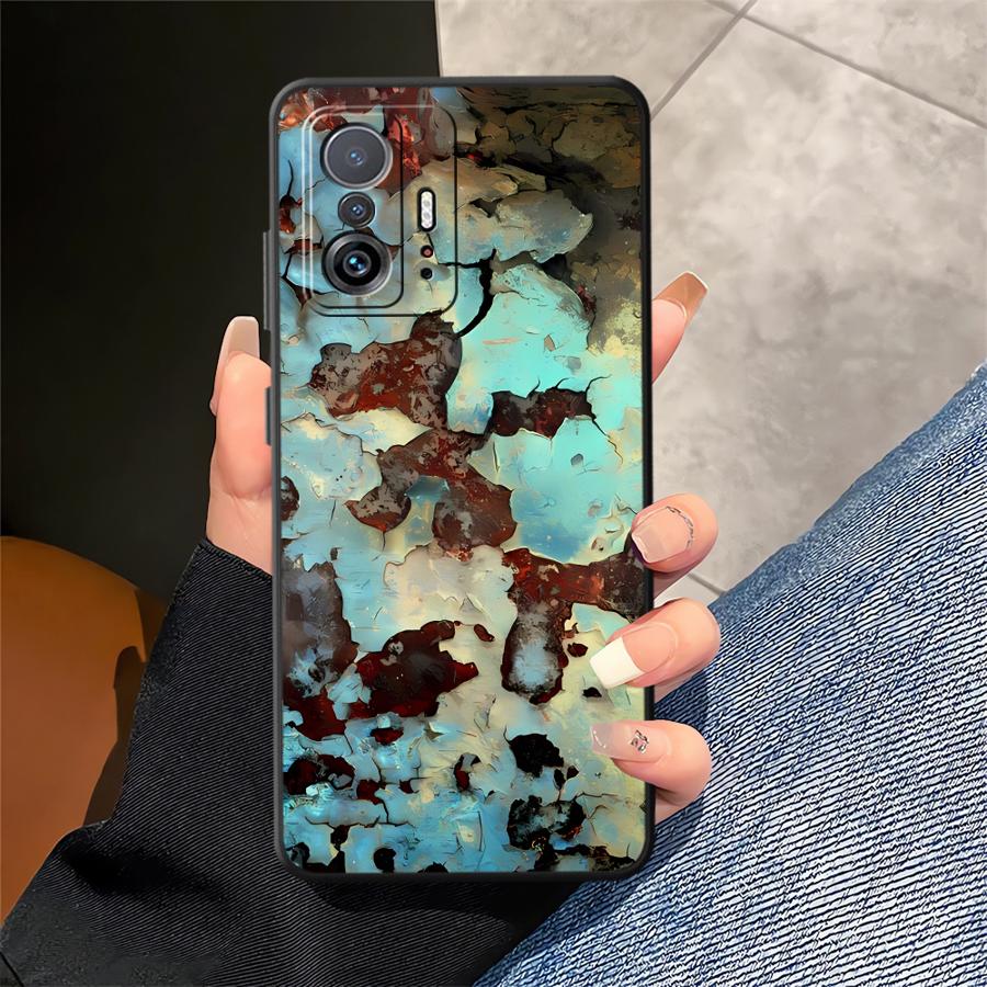 Чехол с ржавыми пятнами для Xiaomi Mi 13 9T 9 11T 14 Pro 10 11 13 Lite 10T CC9Pro
