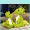 Adorable Dinosaur Green Plush Toy Soft Stuffed Animal Pillow For Sleep  Comfort