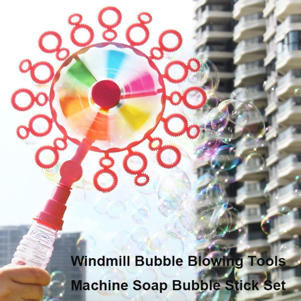 Уличные инструменты для выдувания пузырей Подарок Набор палочек для мыльных пузырей Для детей