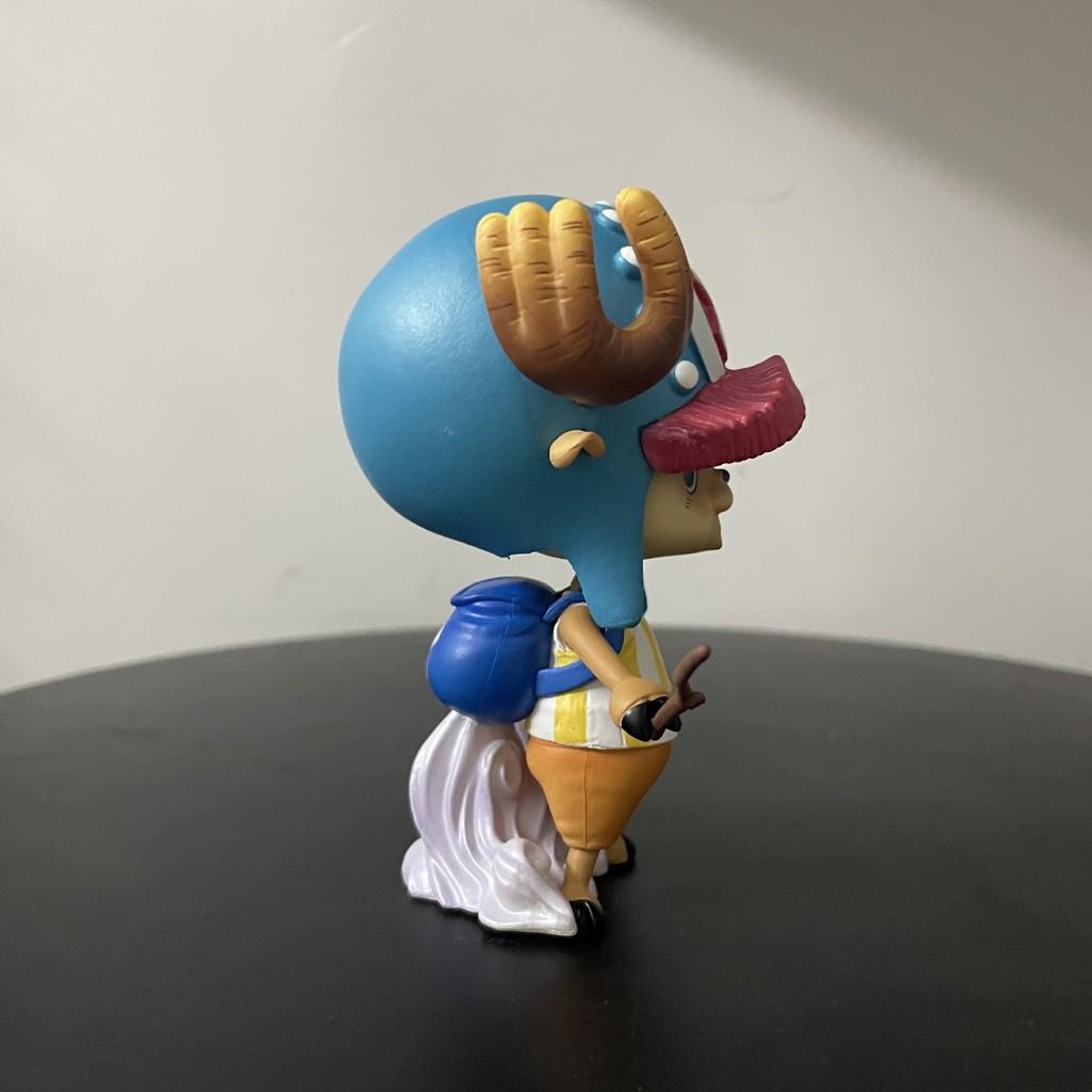 Фигурка Чоппера из One Piece, ПВХ, с улыбающимся лицом, для декора стола и автомобиля