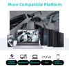 DATA FROG Беспроводной Bluetooth-контроллер для контроллера PS4, удаленный геймпад, совместимый с игровым джойстиком PS4/Slim/Pro с двойной вибрацией для ПК