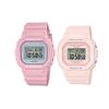 Унисекс Серия Парных Наручных Часов Розовые Часы DW-5600SC-4JF+BGD-560-4JF