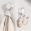 Multi-function Suction Cup Hooks No Punching Wall Hooks for Hanging Clothes Hat Towel Strong Load Bearing Bathroom Kitchen Hooks