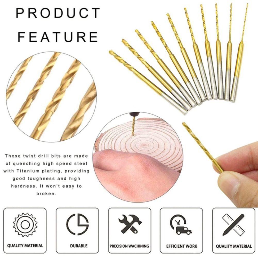 HSS Engraving Bit Punch Tool Micro Twist Drill Bit Tiny Drill Bit Twist Drill Engraving Drill Bits