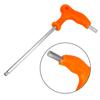 DIYWORK Hand Tool T Handle Inner Hexagon Wrench Spanner 2.5mm 3mm 4mm 5mm 6mm 8mm Allen Hex Key Wrench High-carbon Steel