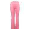 Women's Fashion Solid Color Slim Fit Slim Reverse Waist Low Waist Elastic Waist Flare Pants