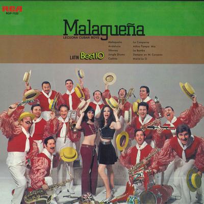 Виниловая пластинка LECUONA CUBAN BOYS Malaguena Latin Best 10 RGP1122 RCA 1973 Япония Obi Latin Б/у