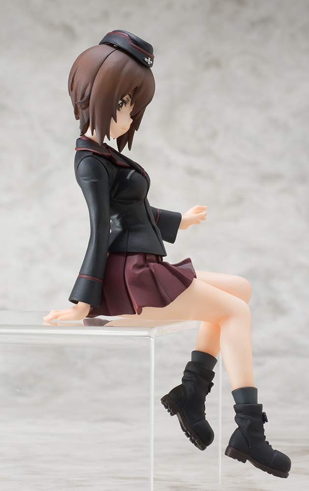 Фигурка SiP Doll Girls Panzer Maho Nishizumi Высота 15 см ПВХ окрашена и приблизительно. (сидя 9,5 см) Немасштабируемый