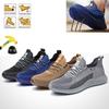 Men's Women Steel Toe Cap Safety Trainers Work Boots Hiking Shoes Breathable Size
