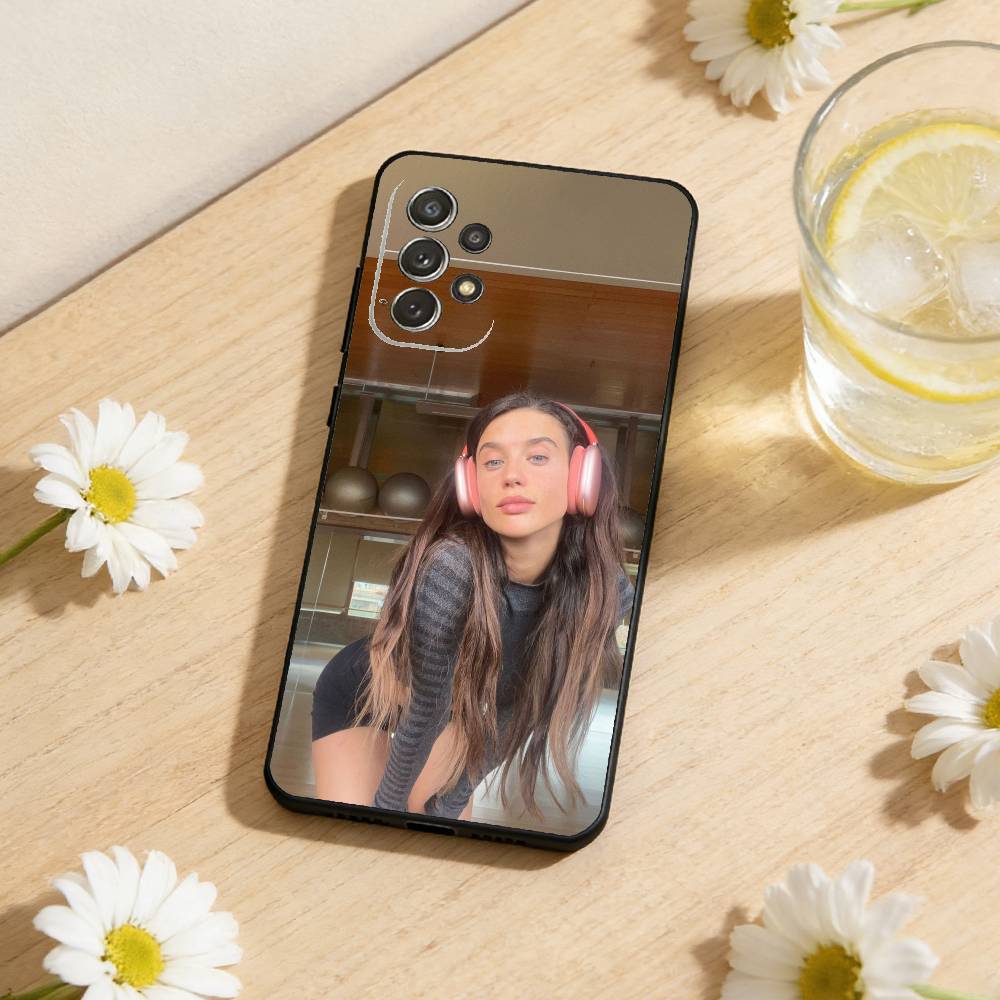 Испанская актриса М-Мария Педраса Чехол для телефона Samsung S25, S24, S21, S22, S23, S30, Ultra, S20, Plus, Мягкий силиконовый черный чехол