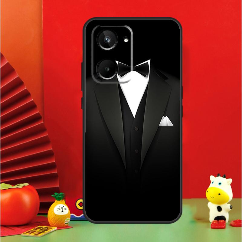 Suit and Tie For Realme 10 11 12 13 14 Pro Plus 15 GT7 Pro GT6 C65 C67 C63 C61 C55 C51 C53 C35 C75 Case