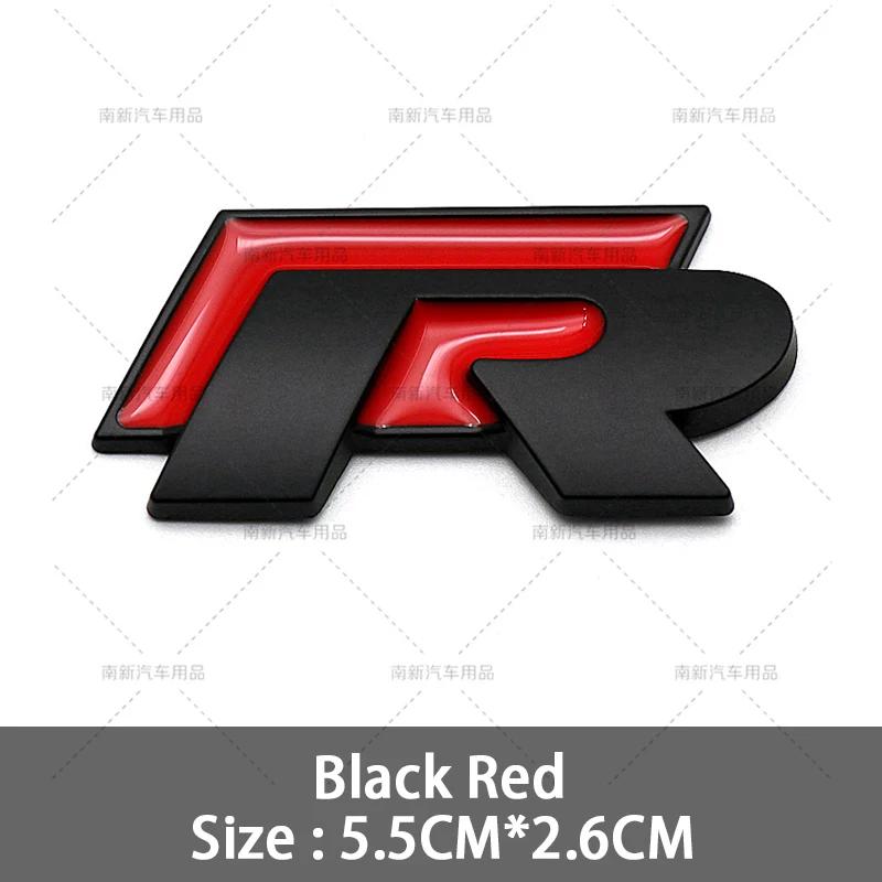 VW 2026 Hot 3D Metal R Grille Badge Rear Tail Trunk NEYD5 Emblem Decal Stickers For Volkswagen VW Polo Passat Golf Jetta Tiguan Sagita