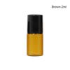 1 мл, 2 мл, 3 мл, 5 мл, 10 мл, янтарный тонкий стеклянный рулон на бутылке, пустая многоразовая бутылка, образец тестового эфирного масла, флаконы для духов с роликом