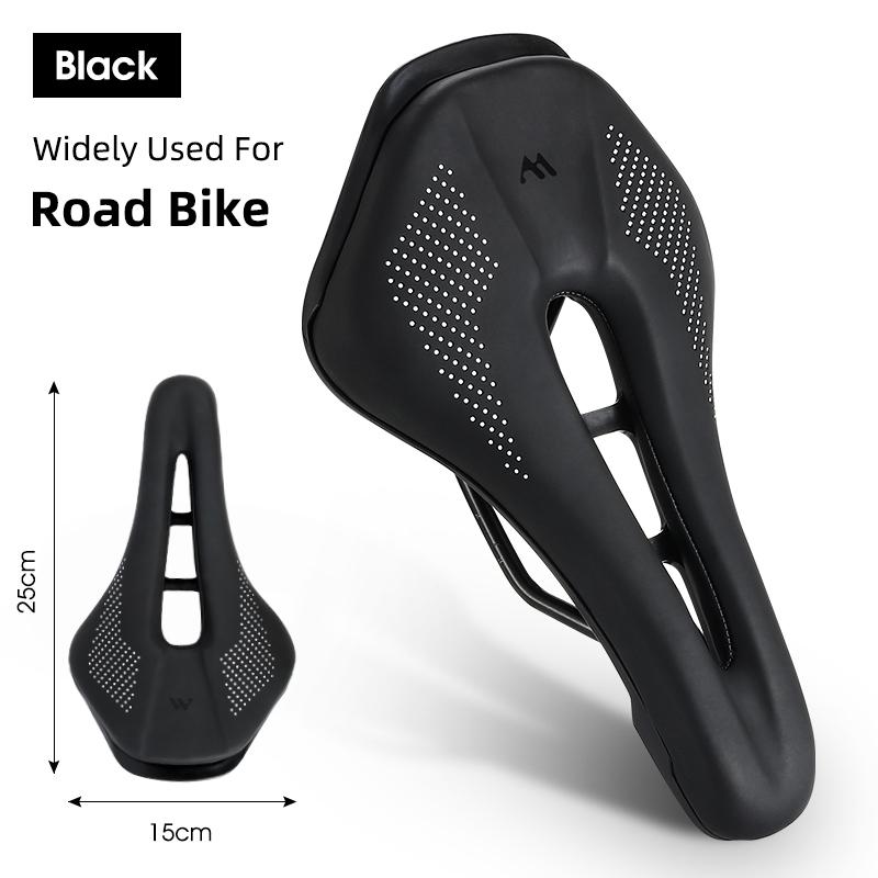 West Biking Утолщенное Велосипедное Седло Комфортное Ударопоглощающее Велосипедное Сиденье Полое Нескользящее Мягкая Подушка Для Путешествий МТБ Шоссейного Велосипеда