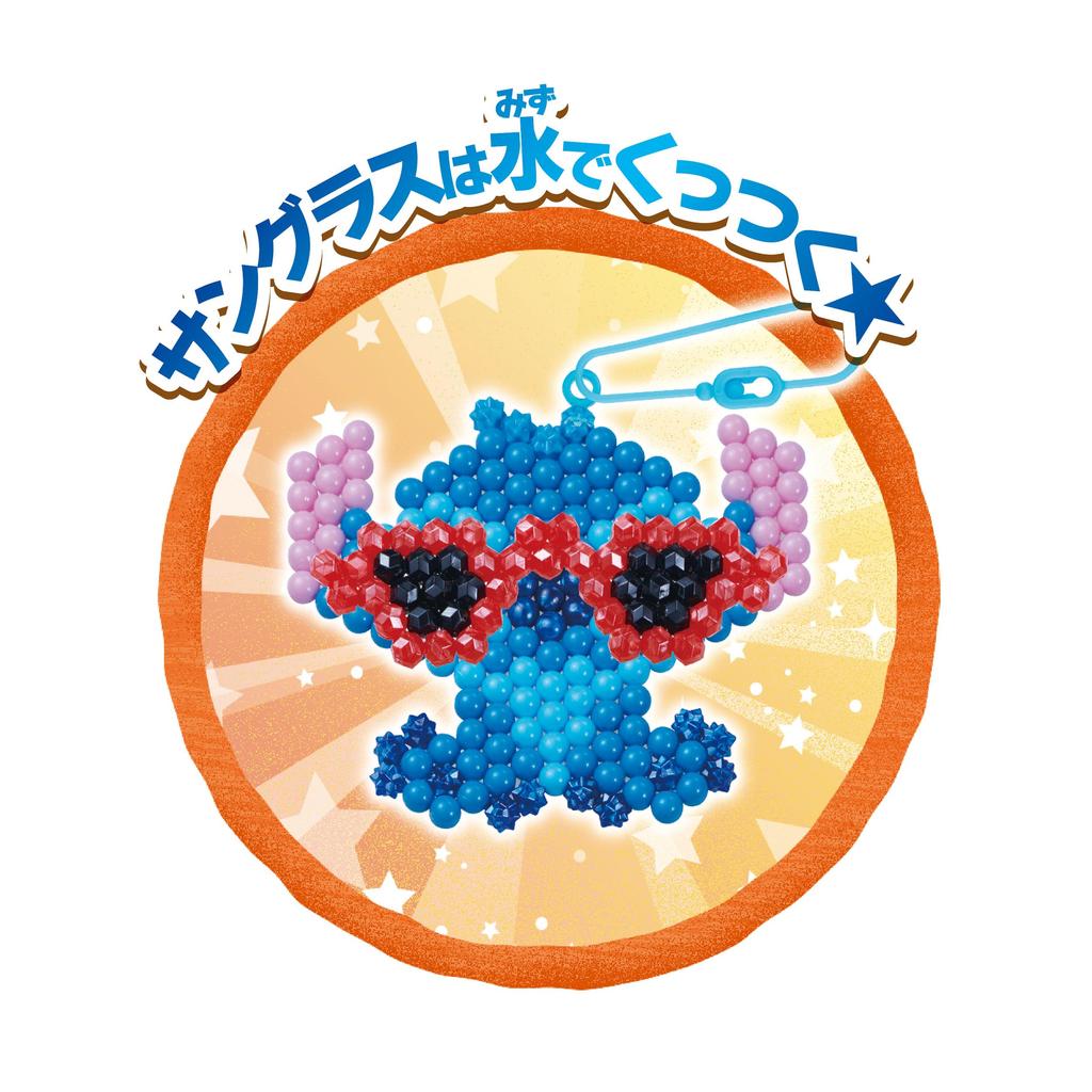 Набор бусин Aquabeads с персонажами [Набор Стич Алоха] AQ-371 ST Mark, Для детей от 6 лет, На водной основе, Игрушка для творчества, Aquabeads от EPOCH