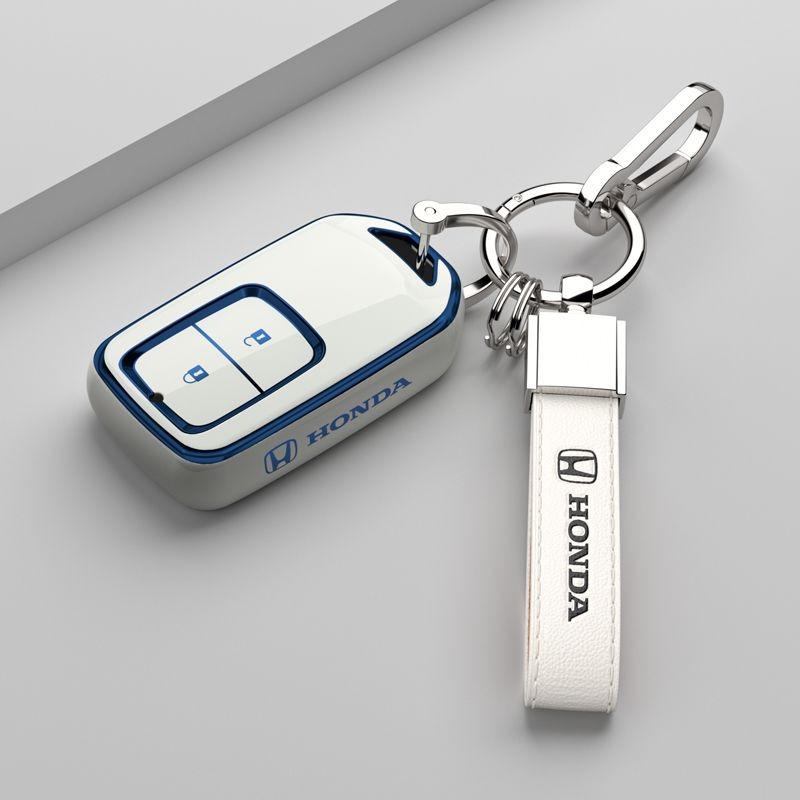 New Style Fashion TPU Car Key Cover Case Shell for Honda 2017 2018 19CRV Pilot Accord Civic Jazz Jade Fit HR-V Freed Accessories LV4